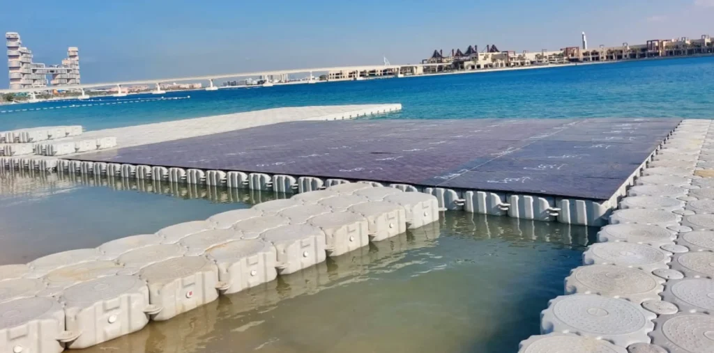 Floating Pontoon Installation