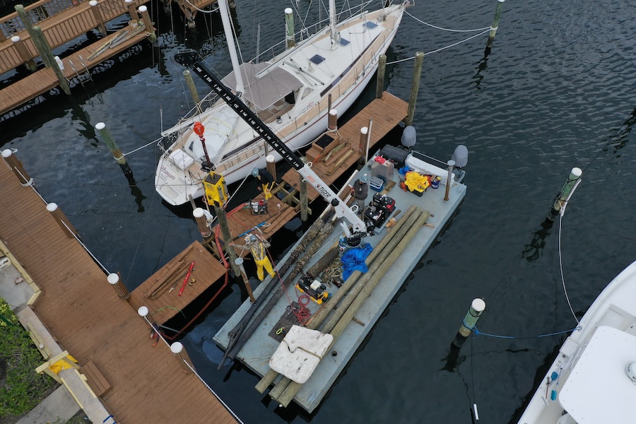Decking Superstructure Construction